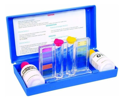 Poolerie Kit Laboratory pH and Chlorine Test Kit 1