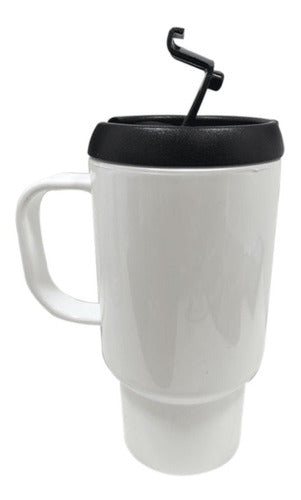 Polymer Sublimation Thermal Mugs with Lid Pack of 20 Units 0