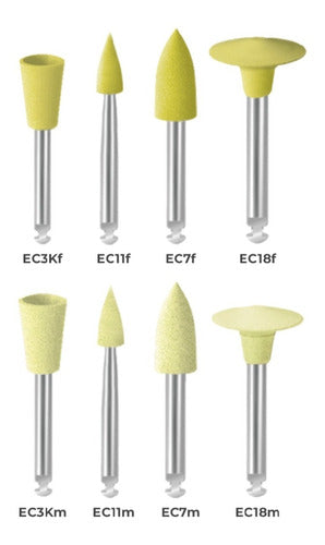 Kit Composite Siliconados X8 Composite Polishing System Eve Ecocomp Dentistry 1