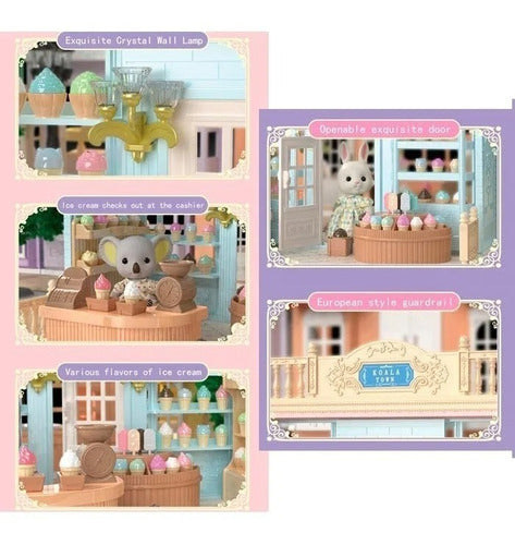 Fudaer Koala Town Ice Cream Shop Accessories 0