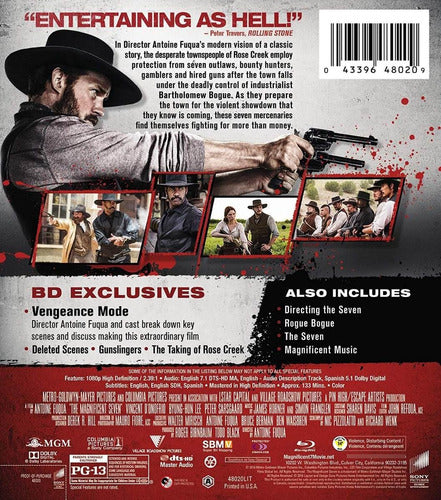 Blu-ray The Magnificent Seven / Los Siete Magnificos (2016) 1