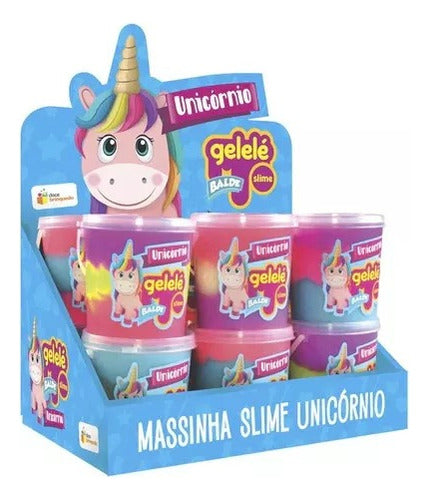 Gelele Slime Unicorn Soft Pot 457g Assorted Aroma 0