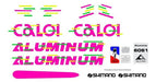 Adesivo Para Caloi Aluminum  Rosa 0