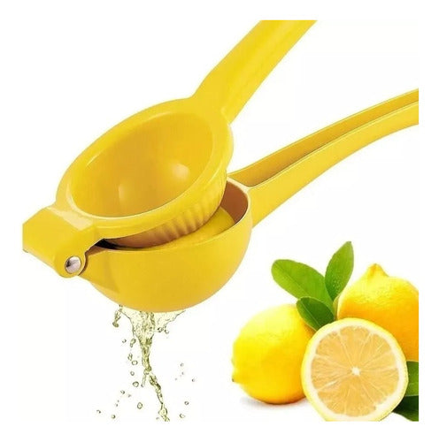 Manual Citrus Juicer Lemon Lime Metal Lever 0
