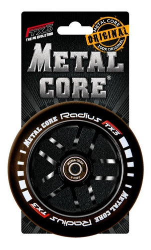 Metal Core Rueda 120mm 88A De Scooter Freestyle Bestial Envy 1