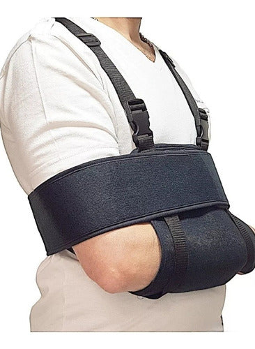 Arm and Shoulder Sling with Waist Support for Adults and Pediatrics 0