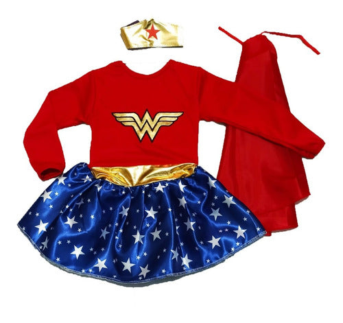 Cotillón Mágico Wonder Woman Child Costume 3