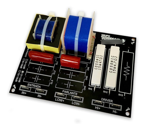 Tornado Divisor De Frecuencia Line Array 12+12db Para 2 Low + 1 High 0