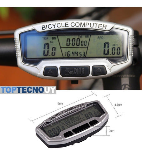 Sunding Digital Bicycle Speedometer Kilometer Counter 28 Functions® 1