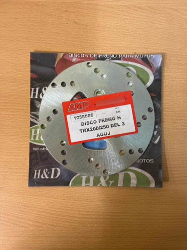 H&D Front Brake Disc Honda TRX 200/250 1