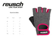 Reusch Women's Gym Gloves for Cycling, Bike, Gym, Spinning - Synthetic Suede Palm 3