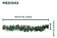 Enfiestados Guirnalda Boa Navidad Navideña Decoracion Adorno Verde X6 2