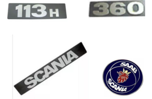 Kit De Emblemas Do Caminhão Modelo  113 Bicudo -br005112 0