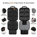 Smart Elf Car Seat Protector & Organizer - Black 6