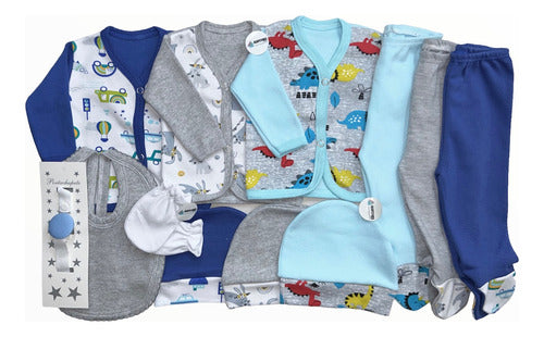 Guapetones Bebés Complete Set for Newborns Cotton Layette 0