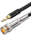 Eightwood BNC Male to 3.5mm Mono Male Audio Power Coaxial Cable - 3 Feet 4