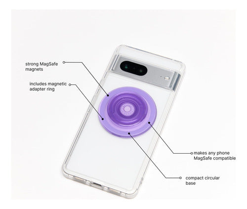 Popsocket Popgrip Anillo Soporte Para Celular/tablet Lavanda 1