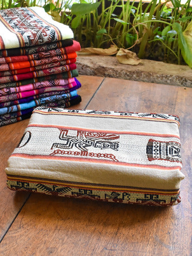 Pack of 2 Aguayo Norteño Inca Blankets 1.15 x 1.15 44