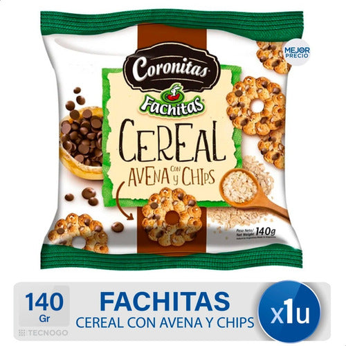 Fachitas Mini Coronitas Cereal Oat and Chips Cookies 0