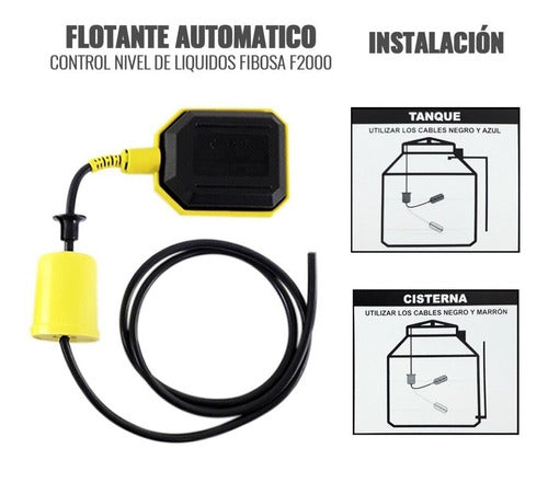 Fibosa Automatic Water Tank Float Switch Pump Pack of 3 2