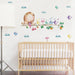 Vinilos Ramas Pajarito Decorativo Pared  Linda Wall Infantil 0