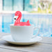 Infusor De Chá Genuíno Fred Flamingo Pool Float Pink 3