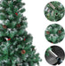 JStore 150cm Christmas Tree with Lush Branches 300 Tips 3