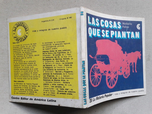 Las Cosas Que Se Piantan N. Folino La Historia Popular Nº 28 0