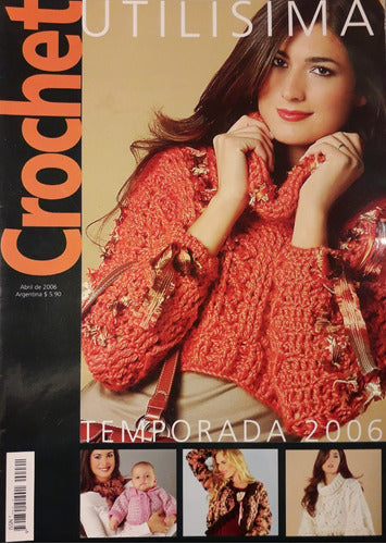 Revista De Tejidos Crochet Utilísima Abrigos Liquido 0