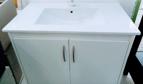 Mueble Para Baño Melamínico Blanco 1