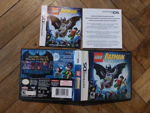 Nds Caja Y Manuales De Juego Lego Batman Nintendo Ds 0