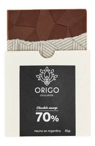 Origo Chocolate 70% Cacao Vegano Sin Azúcar Apto Keto Apto Aplv 0