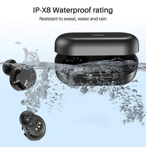 Auriculares Bluetooth Control Táctil Impermeable Micrófono 3