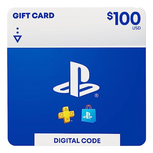 Playstation Network 100 USD PSN USA PS4 PS3 - Globalpingames 0