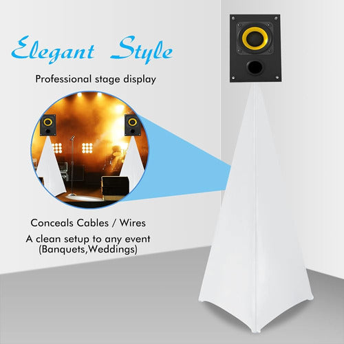 Wakult Speaker Stand Cover-dj Speaker Covers Compatible Con 1