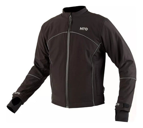 NTO Campera Moto Softshell Brisk Con Proteccciones Urbana 0