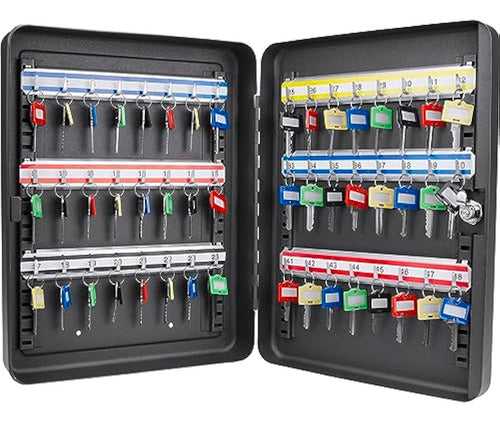 Barska 48 Key Lock Box Adjustable Black 0