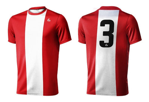 Set of 18 Football Jerseys - Immediate Delivery - Free Numbering 19