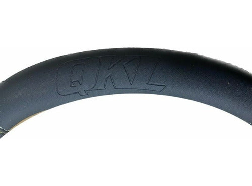 QKL Reinforced 38cm Steering Wheel Cover for Ecosport, Fiesta, Focus 1