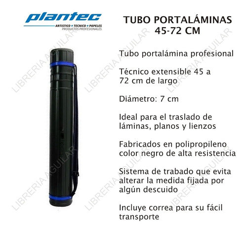 Plantec Extensible Plan Holder Tube 45-72cm 1