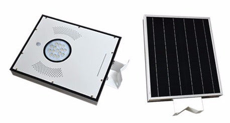 Lampara Solar 15w - Poste O Pared - Luminaria C/panel Solar 1