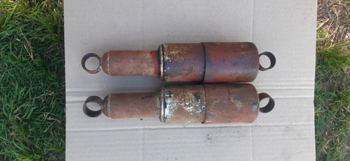 Gilera Armored Rear Shock Absorbers for Vintage Puma 1