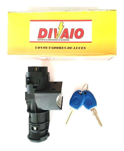 Divaio Cylinder Key Contact Ignition for Fiat Palio Siena V 1