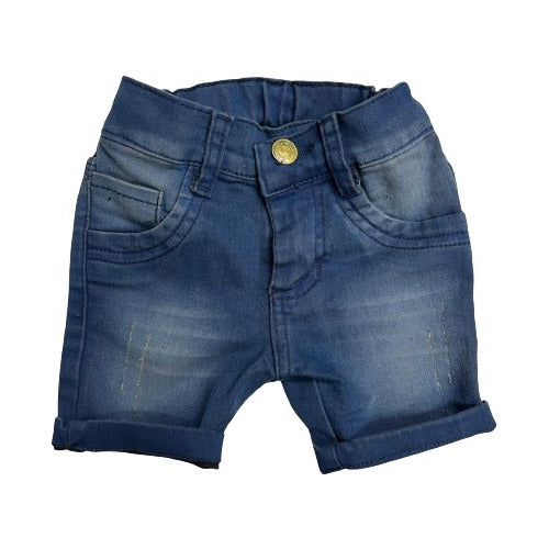 Classic Baby Jean Bermuda Shorts / Sizes 2 to 5 1