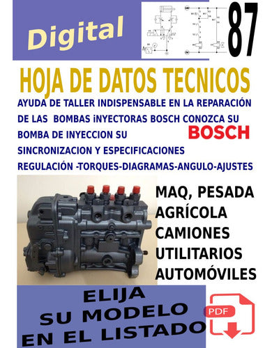 Bosch Injection Pumps Workshop Information 0