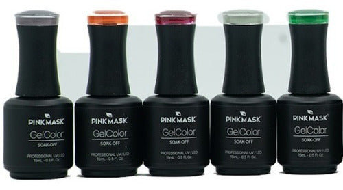 Semipermanente Pink Mask Por 5 Miss Uñas 0