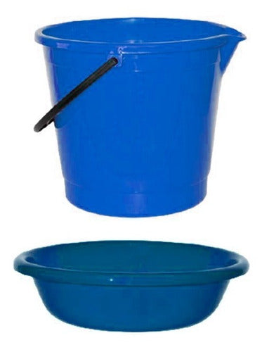 Colombraro Bucket + Washbasin Set (12L + 7L) 6