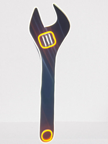 Grafica Alcatraz Neon LED Sign - Wrench 50 Cm Long 0