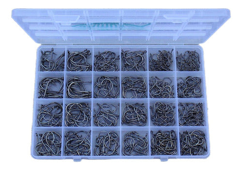 Anmuka Freshwater and Saltwater Fishing Hooks (Worms, Catfish) X400 0