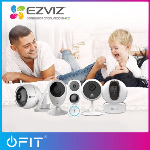 Ezviz Kit Camara De Seguridad Wifi Full HD + Memoria 128GB 7